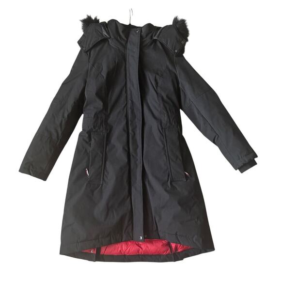Tommy Hilfiger Hooded Faux-Fur-Trim Puffer Parka - Picture 1 of 4